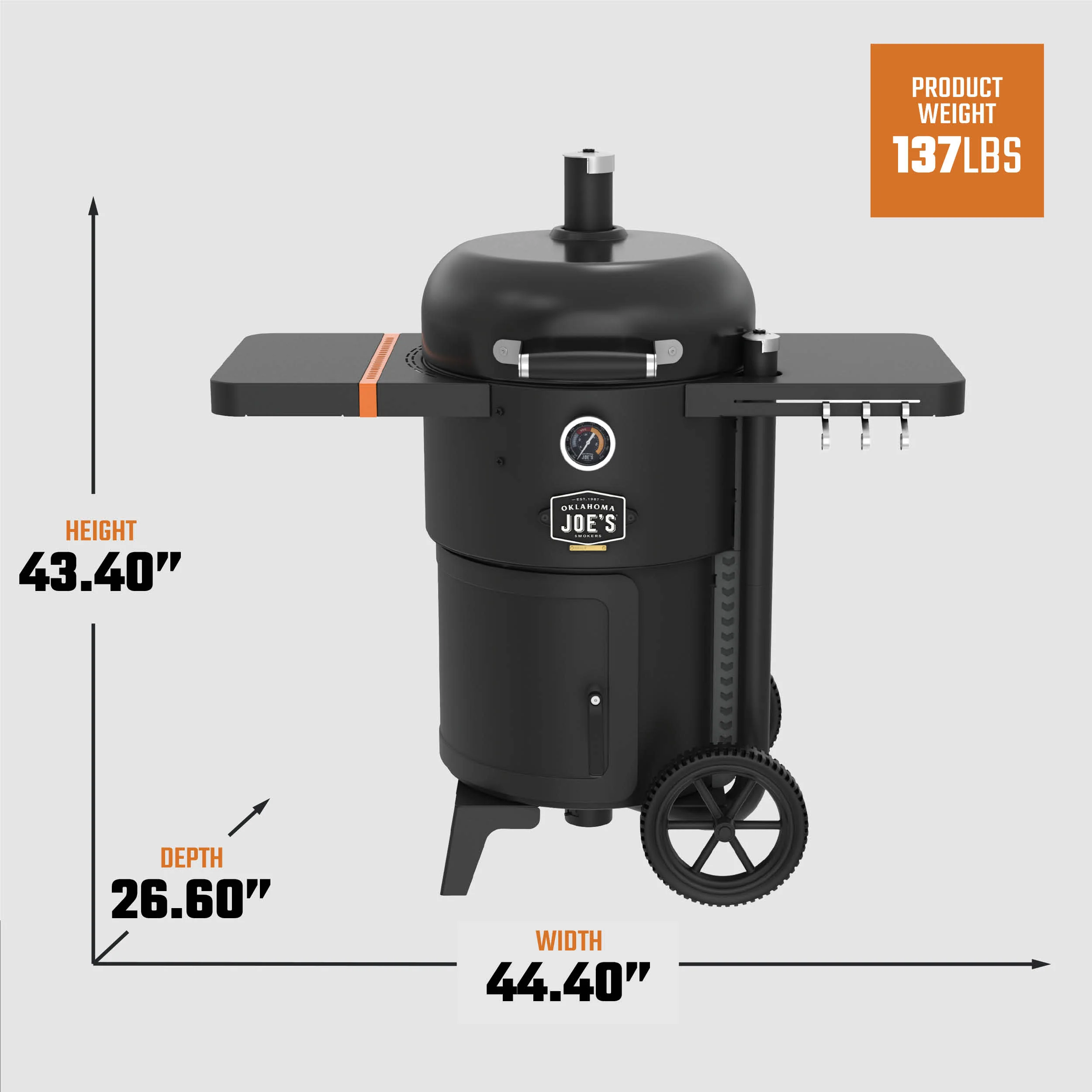 Bronco Drum Smoker & Grill - Image 10