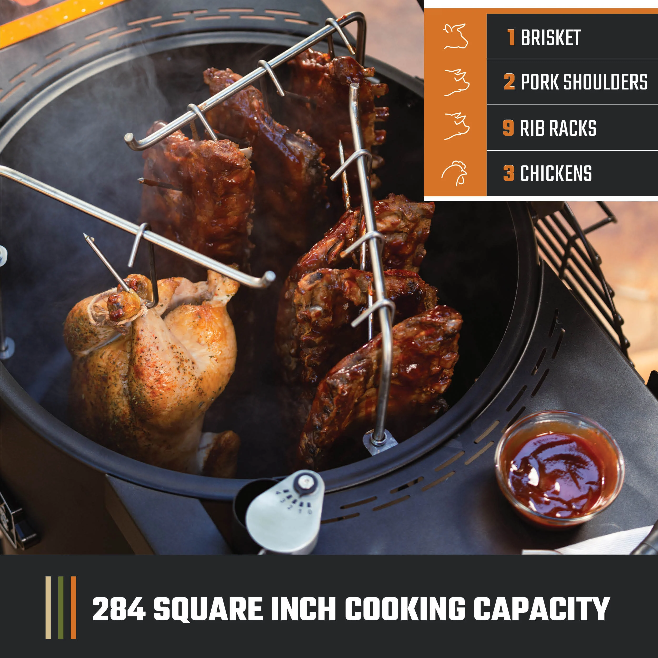 Bronco Drum Smoker & Grill - Image 3
