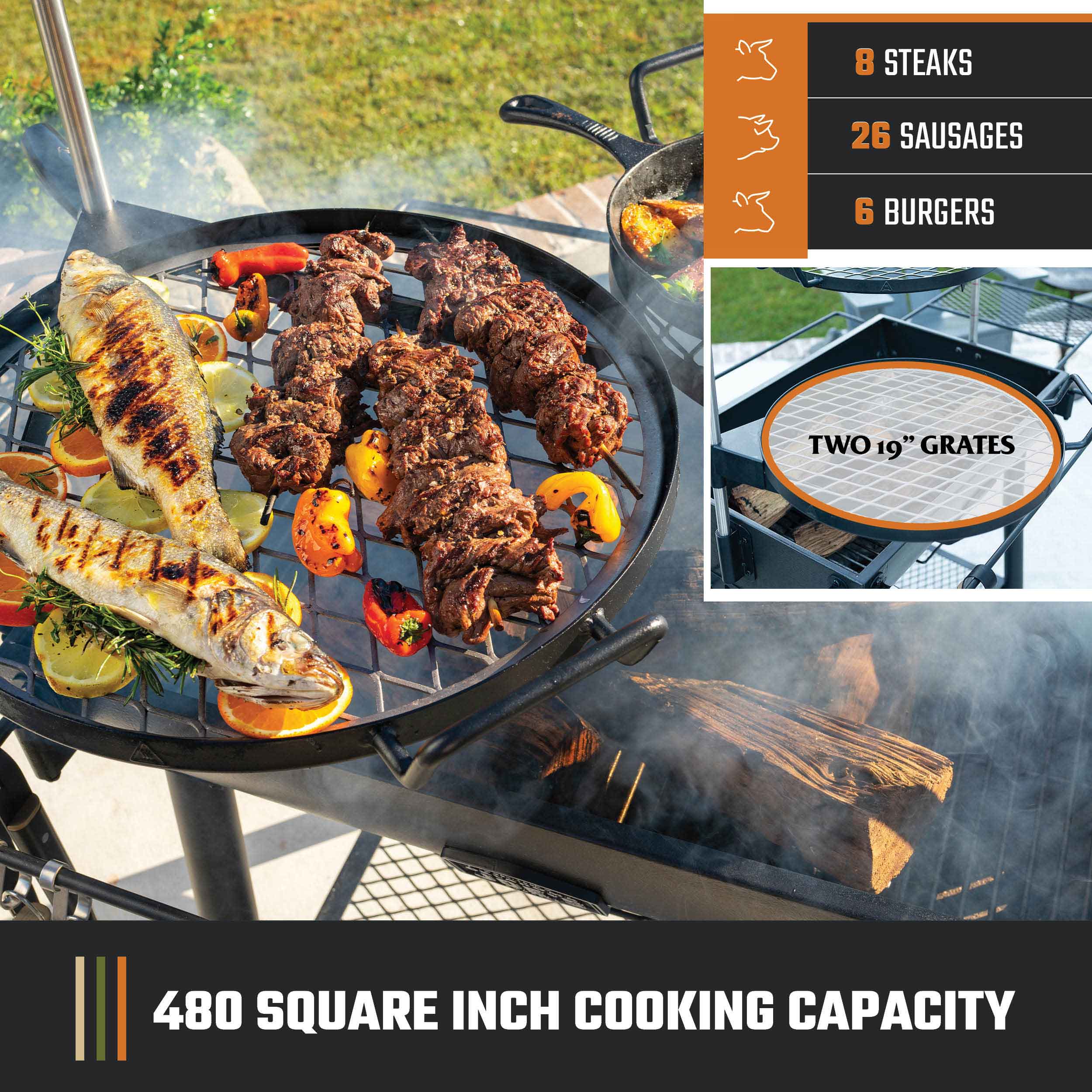 Firecraft Series® Barrel Grill - Image 3