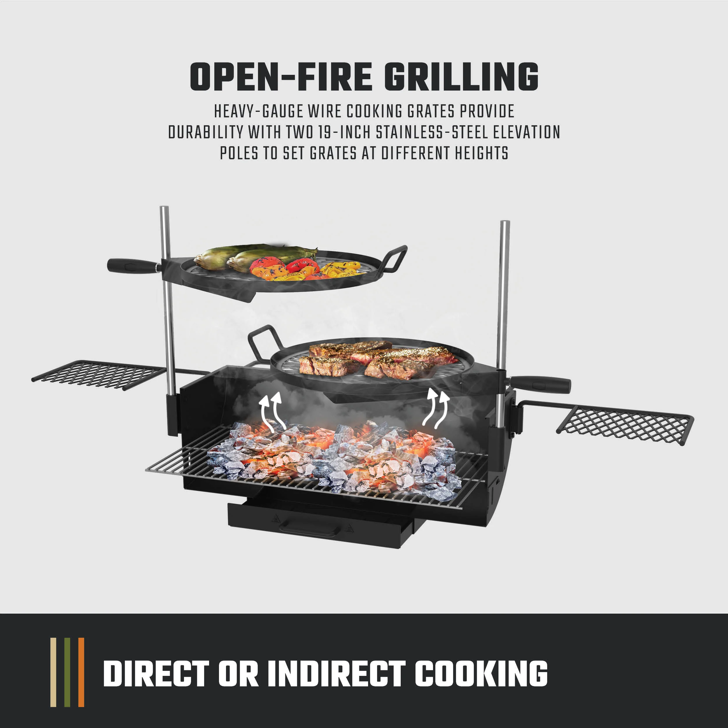 Firecraft Series® Barrel Grill - Image 4