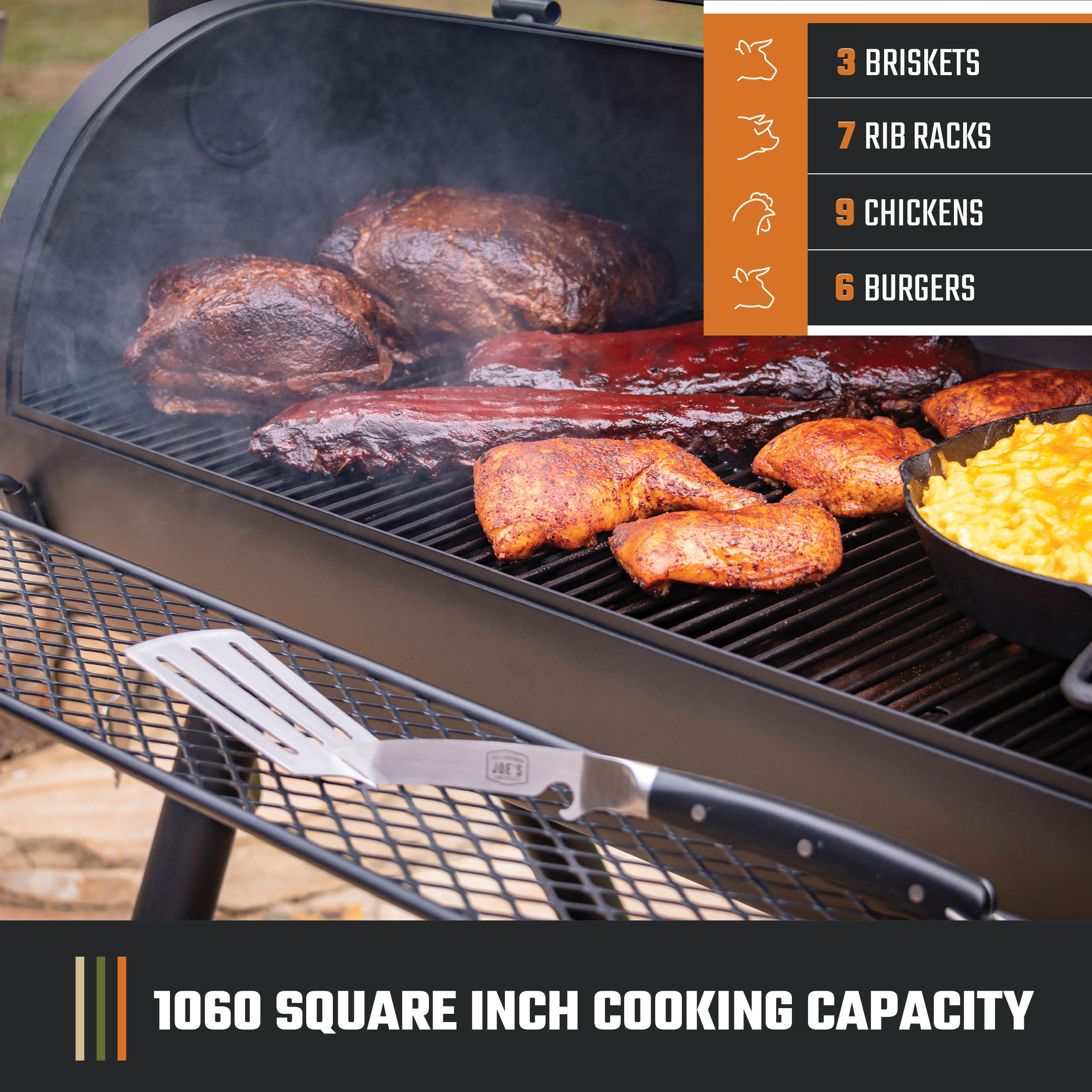 Longhorn Classic Offset Smoker & Grill - Image 3