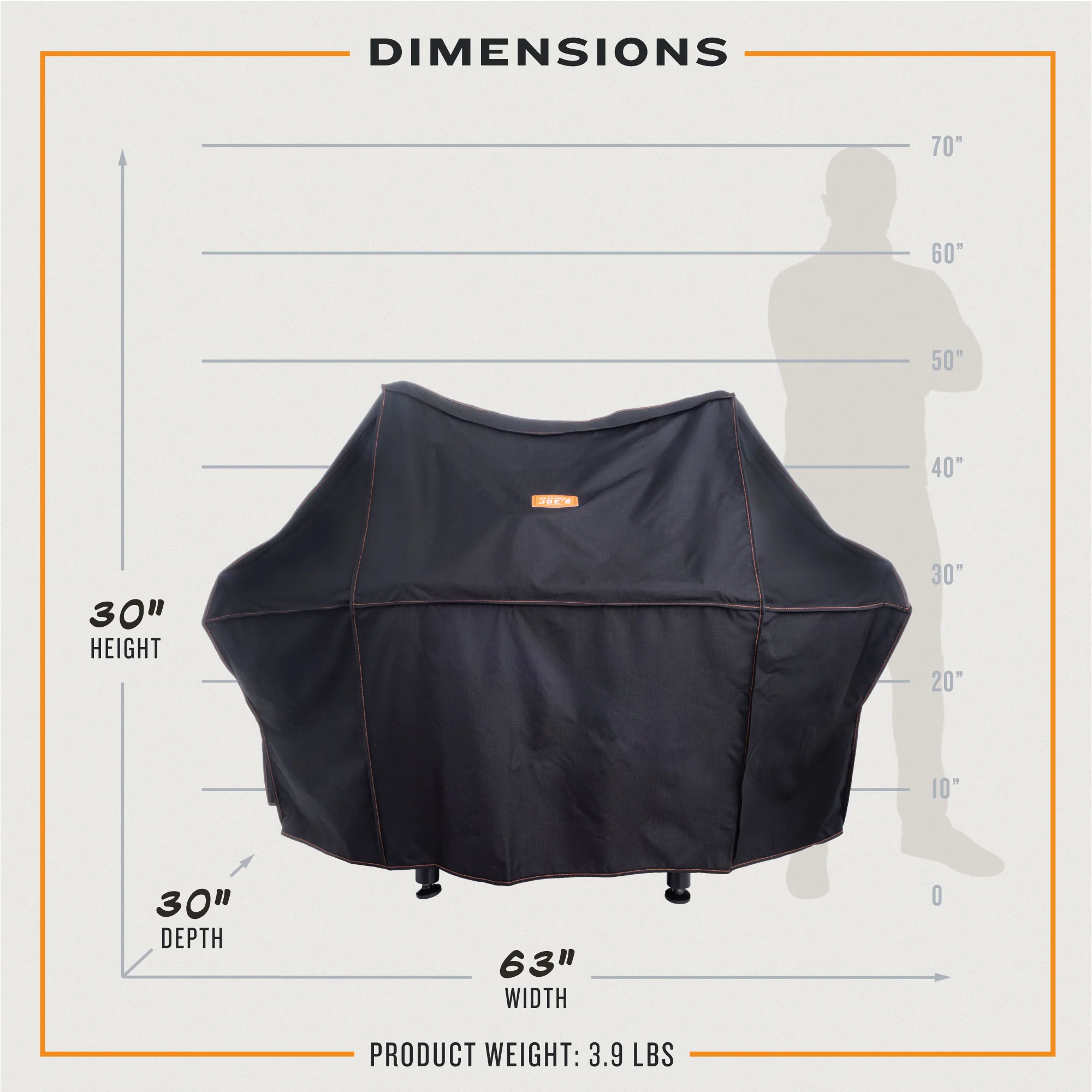 Oklahoma Joe's® Firecraft Series® Barrel Cover - Image 7