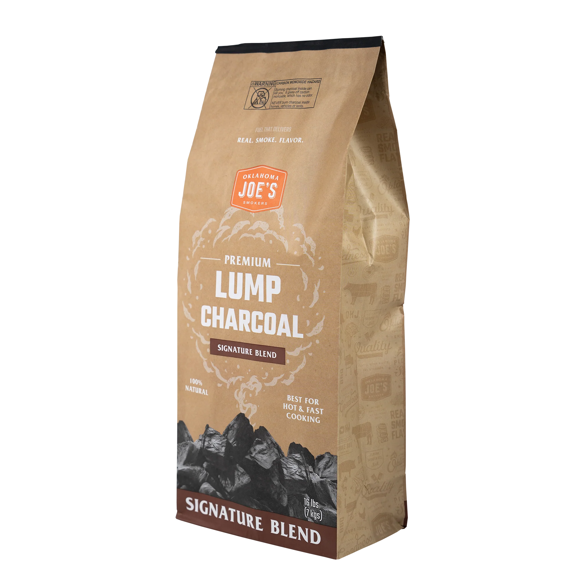 Oklahoma Joe's® Hardwood Lump Charcoal, 16 lb bag - Image 3