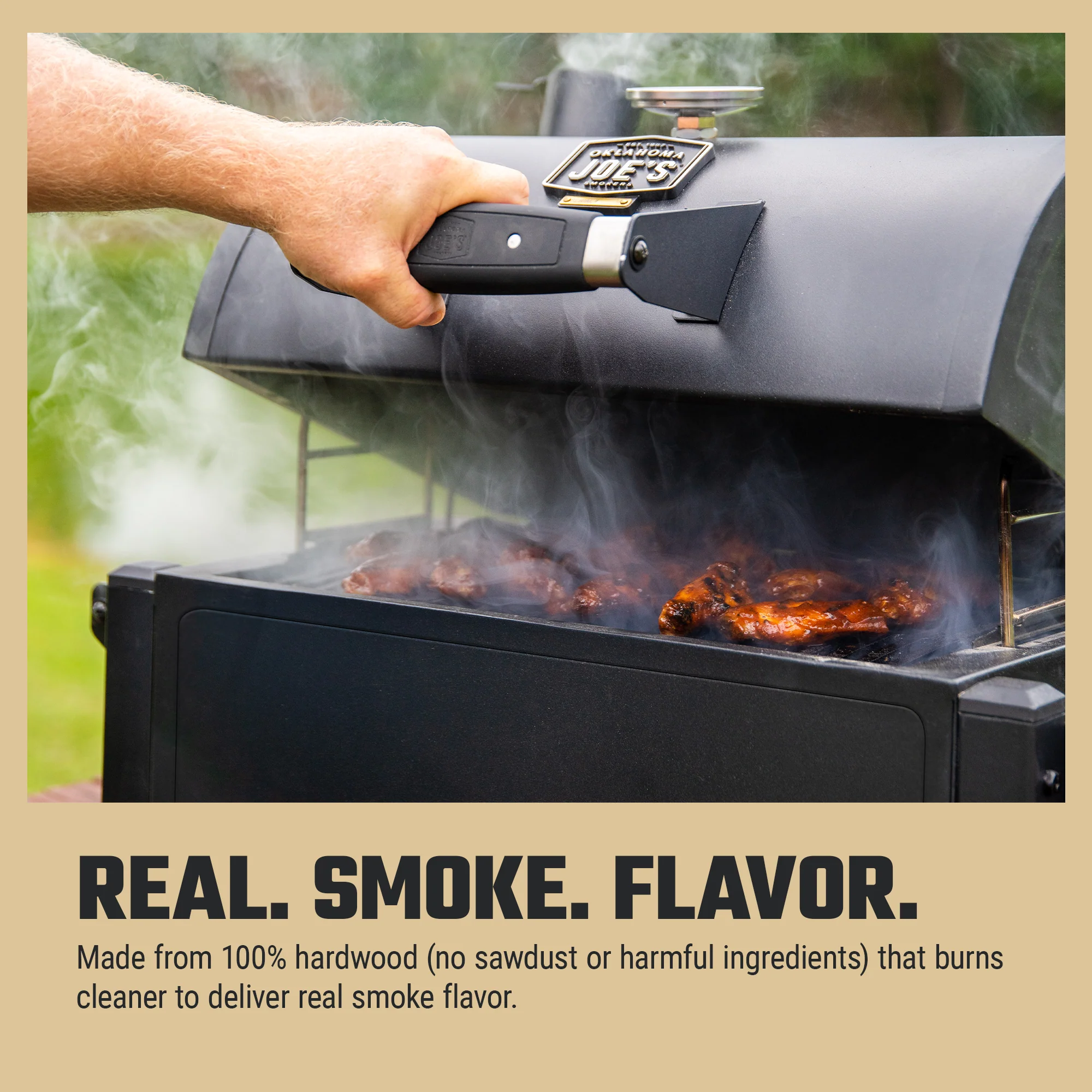 Oklahoma Joe's® Hardwood Lump Charcoal, 16 lb bag - Image 5