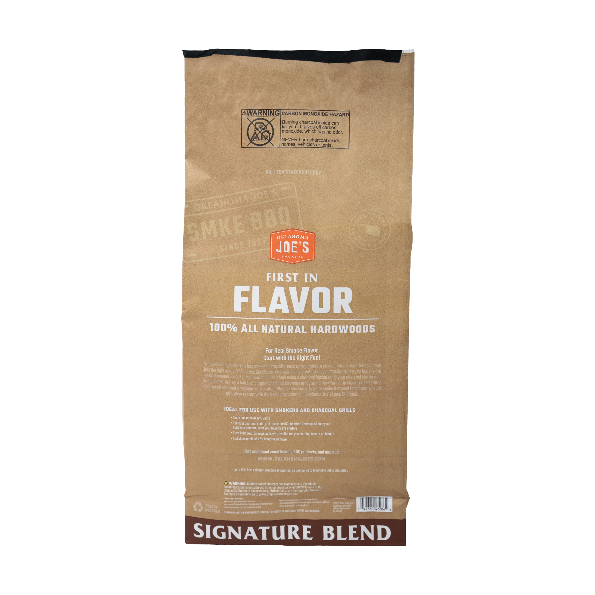 Oklahoma Joe's® Hardwood Lump Charcoal, 8.8 lb bag - Image 4