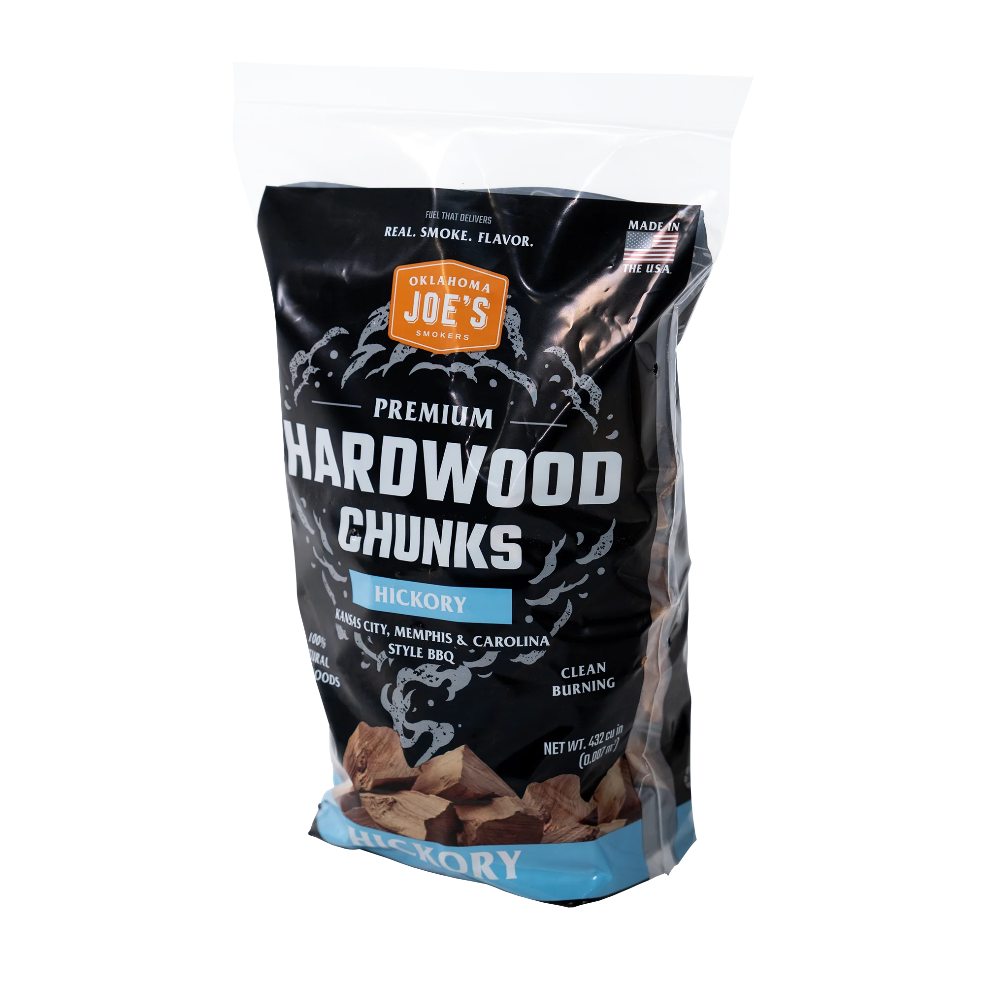 Oklahoma Joe's® Hickory Wood Chunks, 432 cu in bag - Image 3