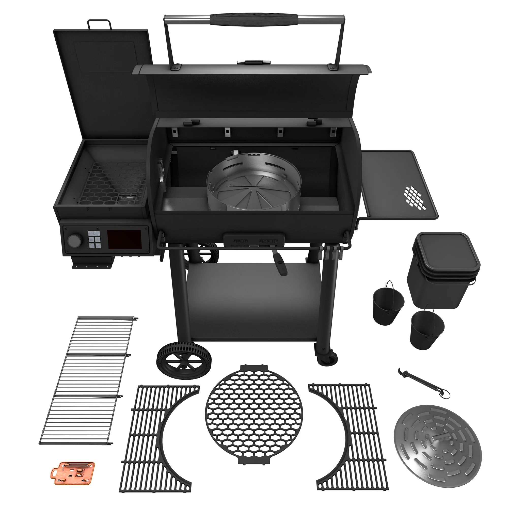 Oklahoma Joe's® Rider 900 DLX Pellet Grill - Image 5