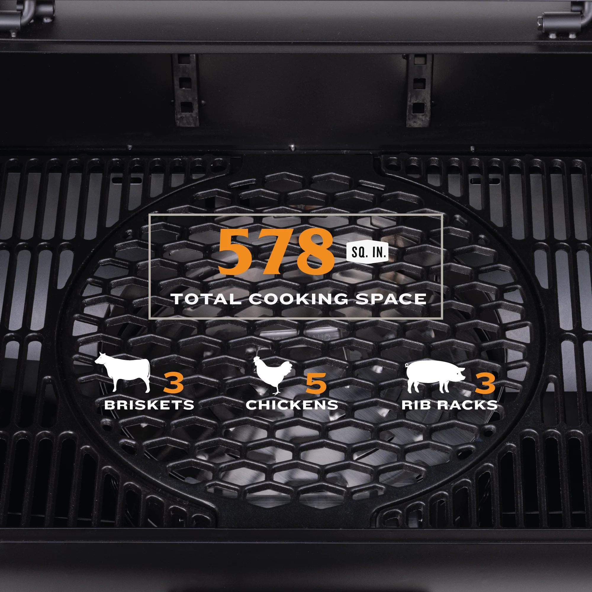 Oklahoma Joe's® Rider 900 DLX Pellet Grill - Image 8