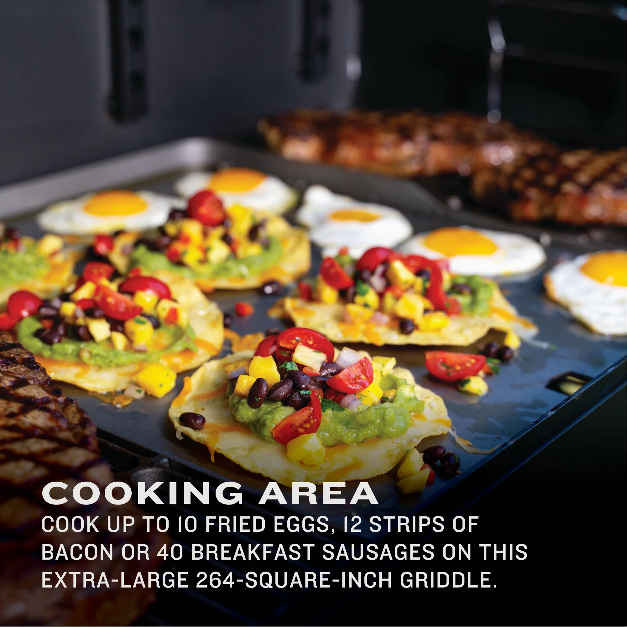 Oklahoma Joe's® Square Griddle & Pizza Steel - Image 7