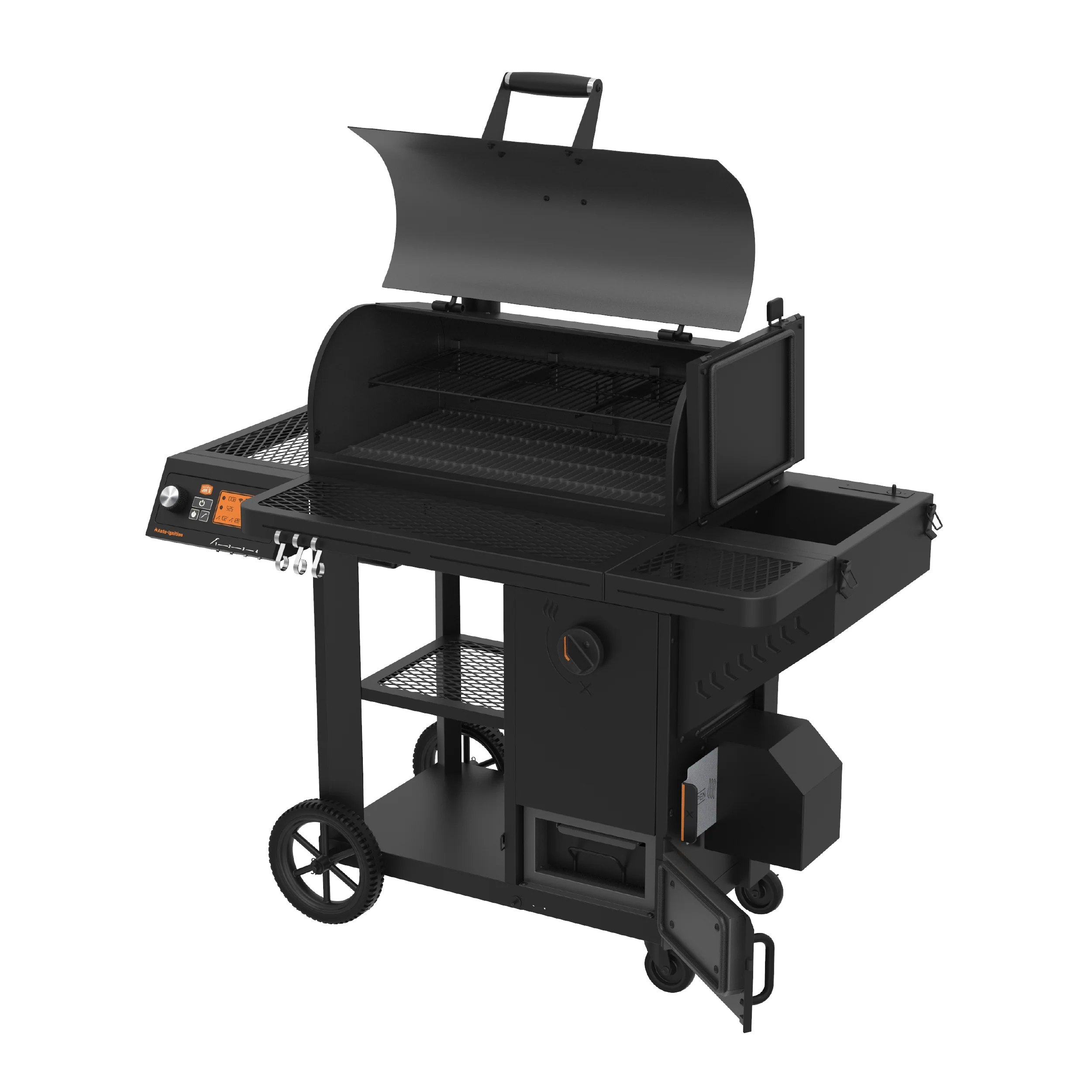 Tahoma® 900A DLX Auto-Feed Charcoal Smoker & Grill + Wi-Fi® - Image 5